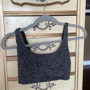 Lululemon speckled sports bra
